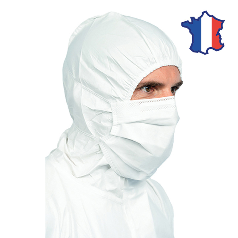 Masque élastiques transversaux arrière tête, compatible iso 5, dim : 230 x 90 mm