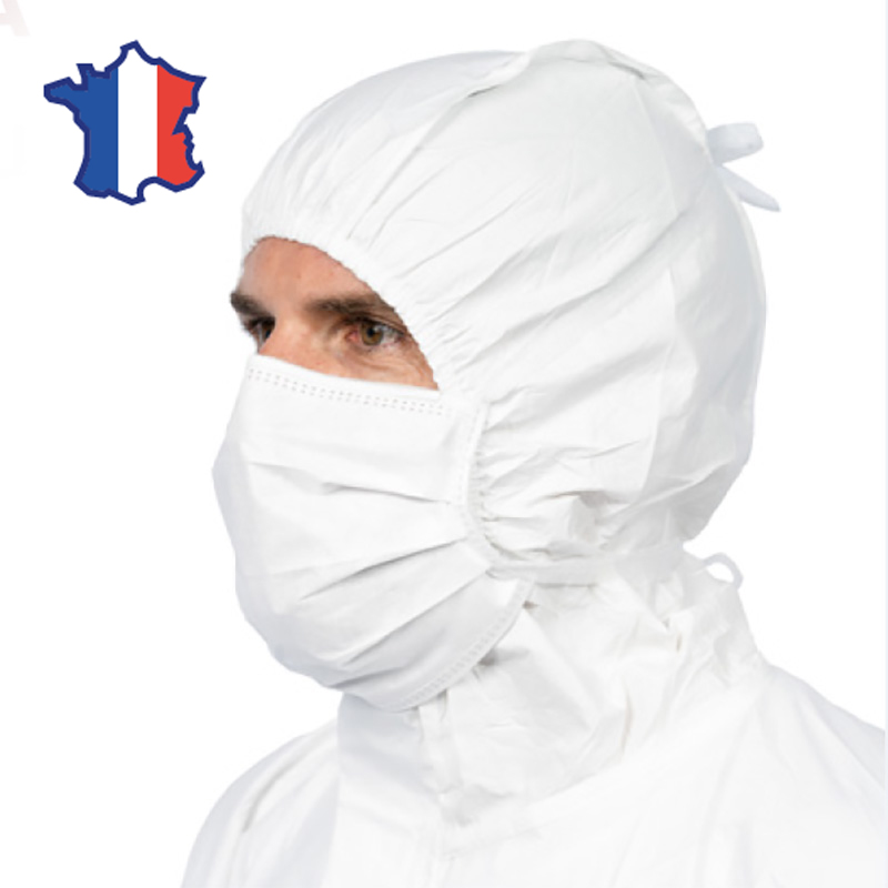 Masque, à liens compatible iso 5, dim : 175 x 90 mm