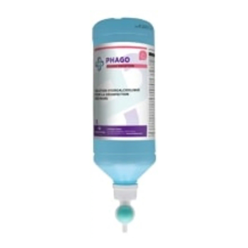 Phago' solution, solution hydroalcoolique en flacon airless de 1l