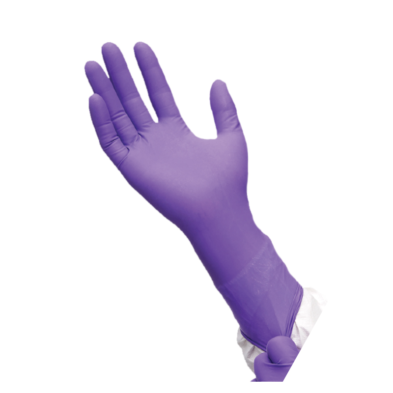 Gants nitrile kimtech science purple xtra, sans poudre 12 pouces