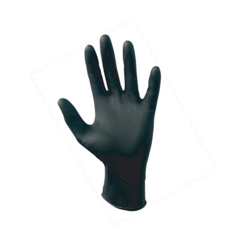 Gant nitrile nitryl derm black 10