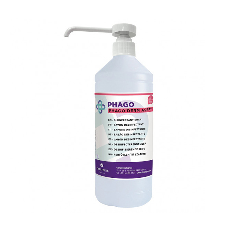 Phagoderm asept solution moussante 1000ml airless