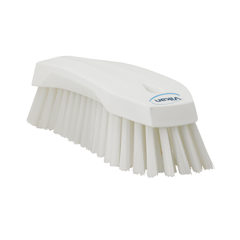 Brosse papillon a main dim  185x65x53 mm (lxlxh) fibres 33mm dures en polyester