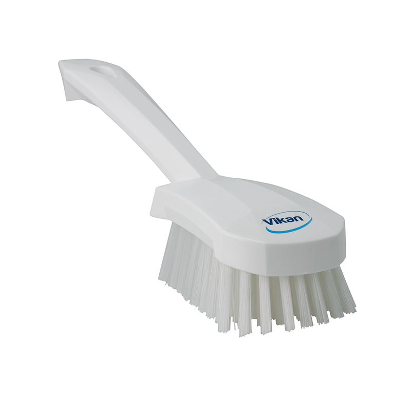 Brosse a manche court dim 245x70x50 mm (lxlxh) fibres 34mm dures en polyester