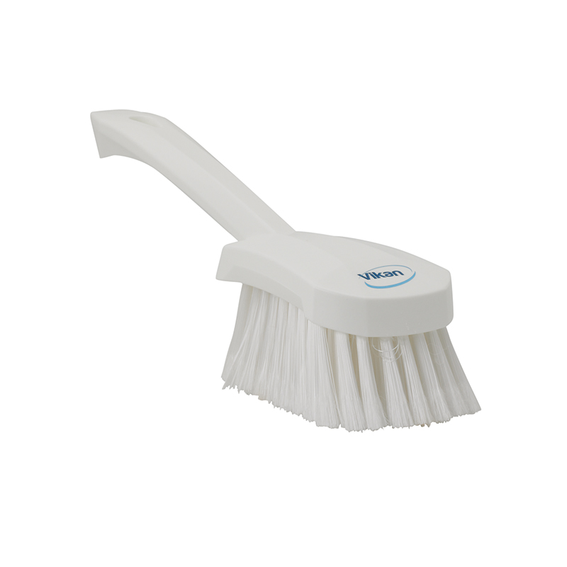 Brosse a manche court dim 270x70x85 mm (lxlxh) fibres 40mm souples en polyester