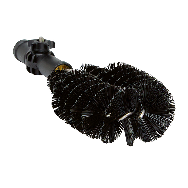 Brosse pour évacuations, fibres médium, noir