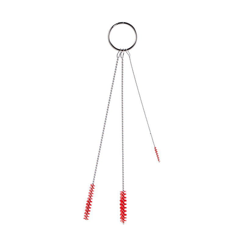 Jeu de trois petites brosses en 2mm, 5mm et 6mm